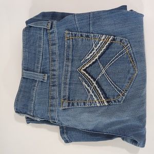 Ariat Women's Jeans 32 Blue R.E.A.L. Denim Whipstitch Bootcut Denim Rainstorm